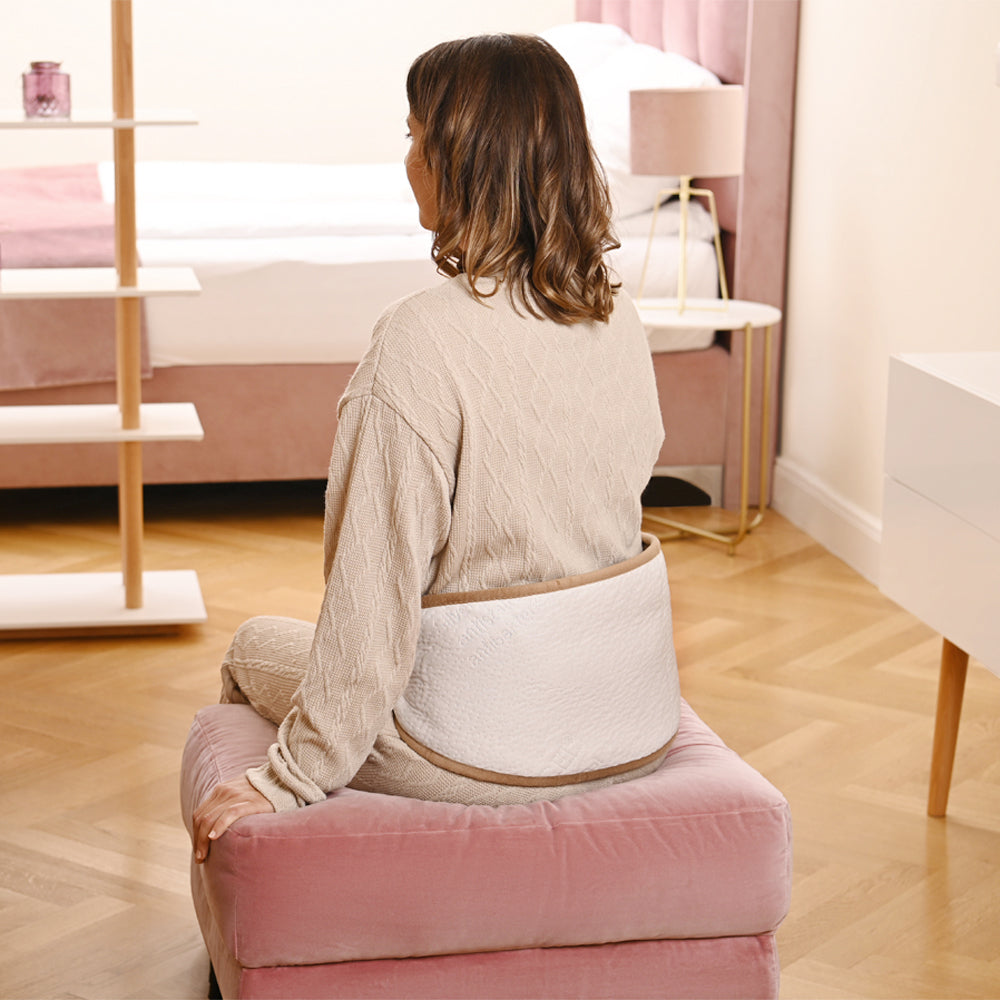 Nierenwärmer Kamel / Silber