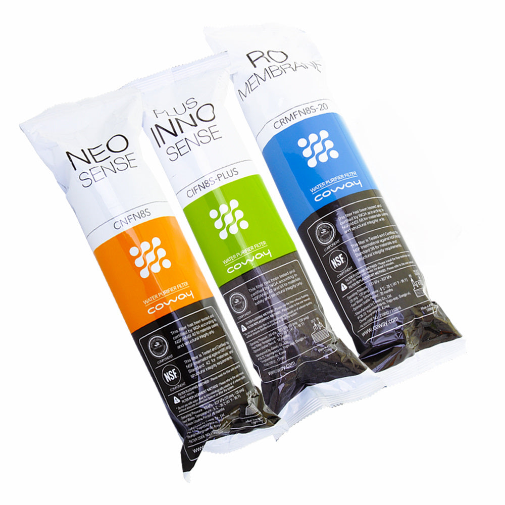 Coway Filterset mit Membrane für CHP-06DL, CHP-250L, P-07CL, P-220, P-08L