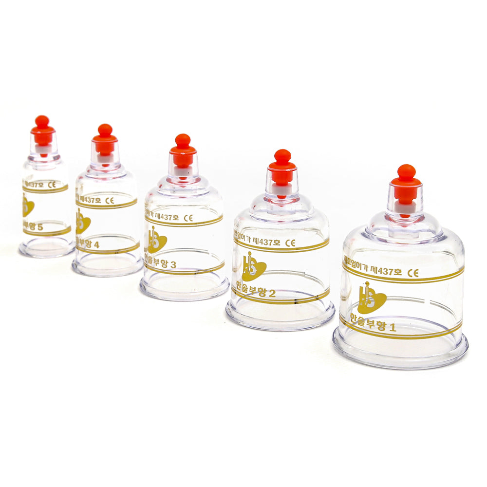 HANSOL Medical - Schröpfset 17 PCS - Hochwertiges Set zum Schröpfen