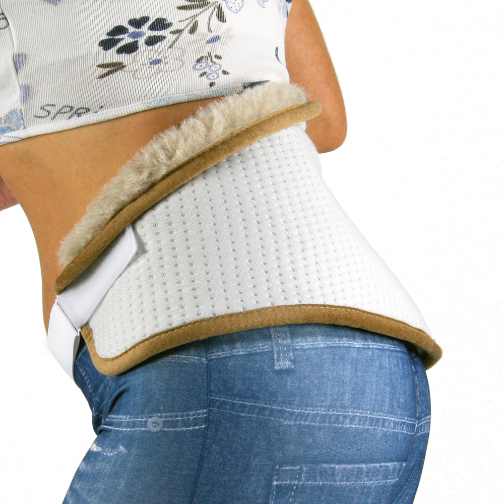 Nierenwärmer Lama / Silber