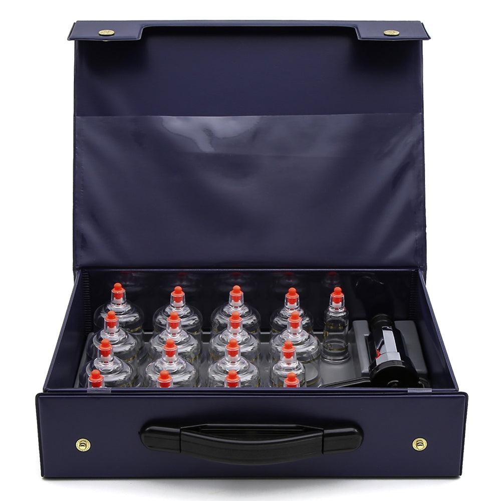 HANSOL Medical - Schröpfset 17 PCS - Hochwertiges Set zum Schröpfen