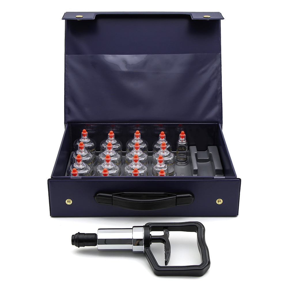HANSOL Medical - Schröpfset 17 PCS - Hochwertiges Set zum Schröpfen
